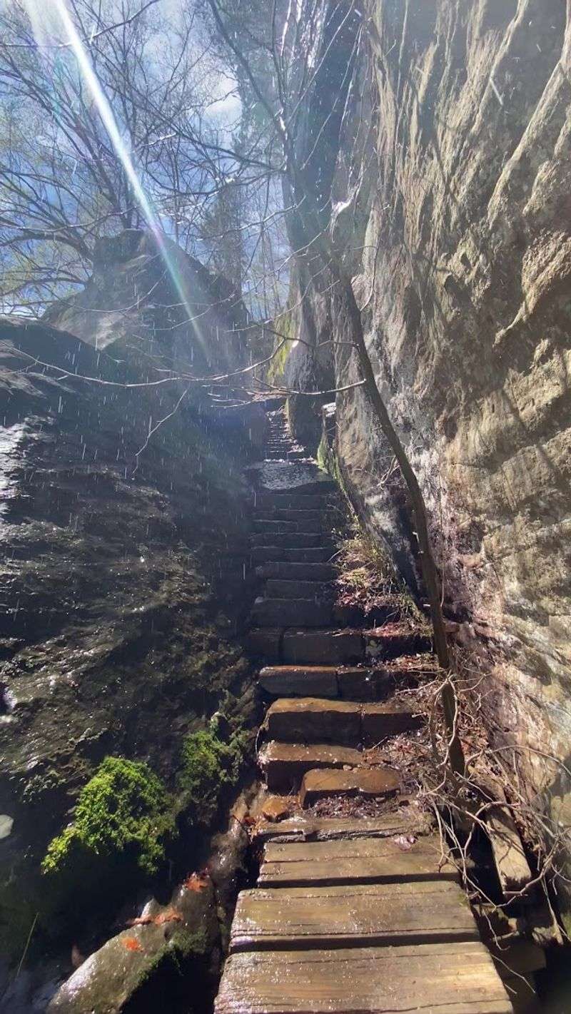 The Famous Stone Staircase