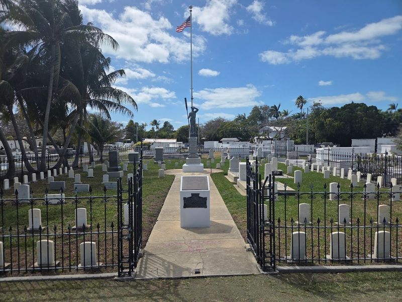 The USS Maine Memorial Section