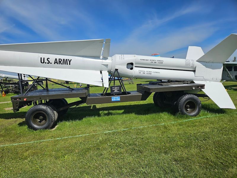 Cold War Nike Nuclear Missile Display