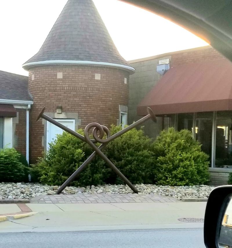 The World's Largest Knitting Needles