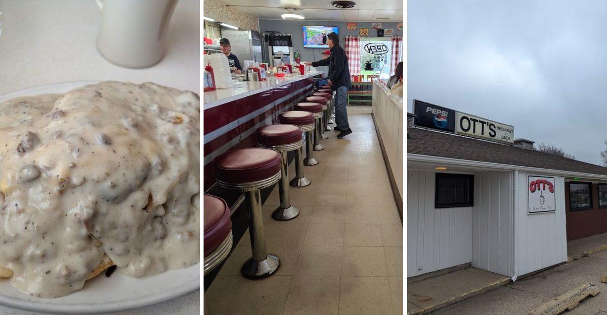 The biscuits and gravy at this low-key Illinois diner are truly unforgettable