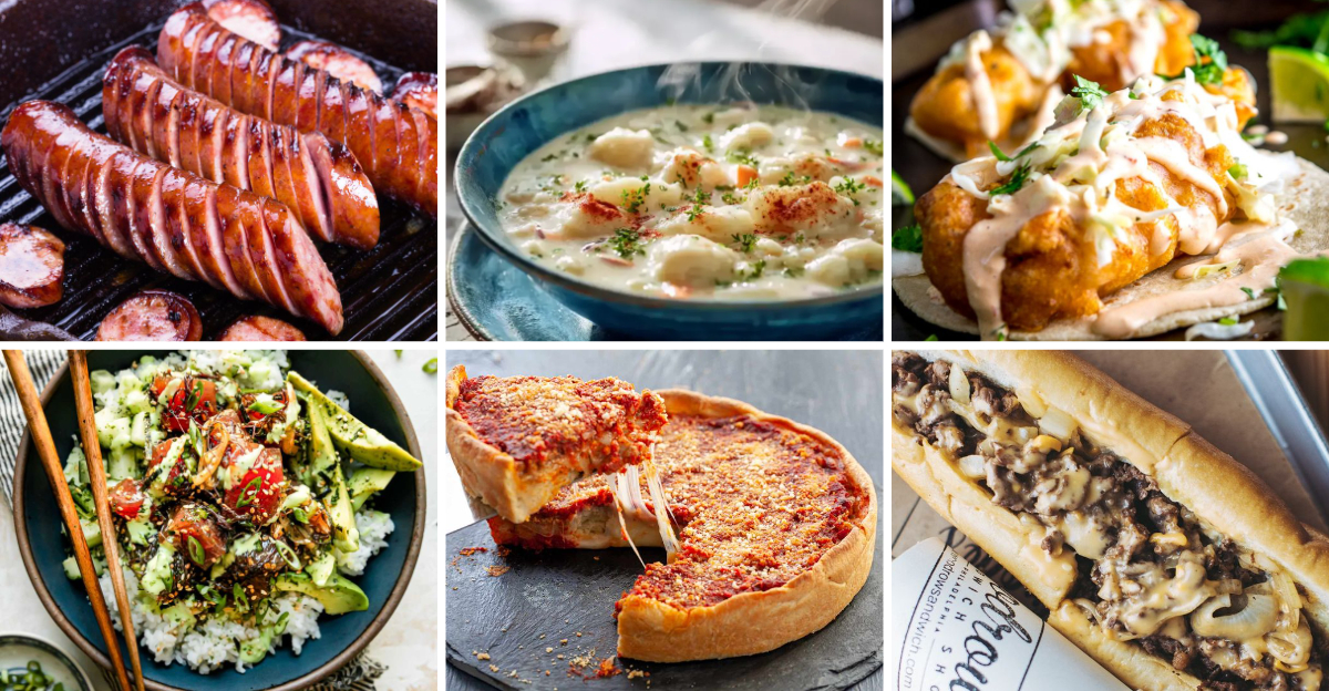 The most unique regional foods across America ranked