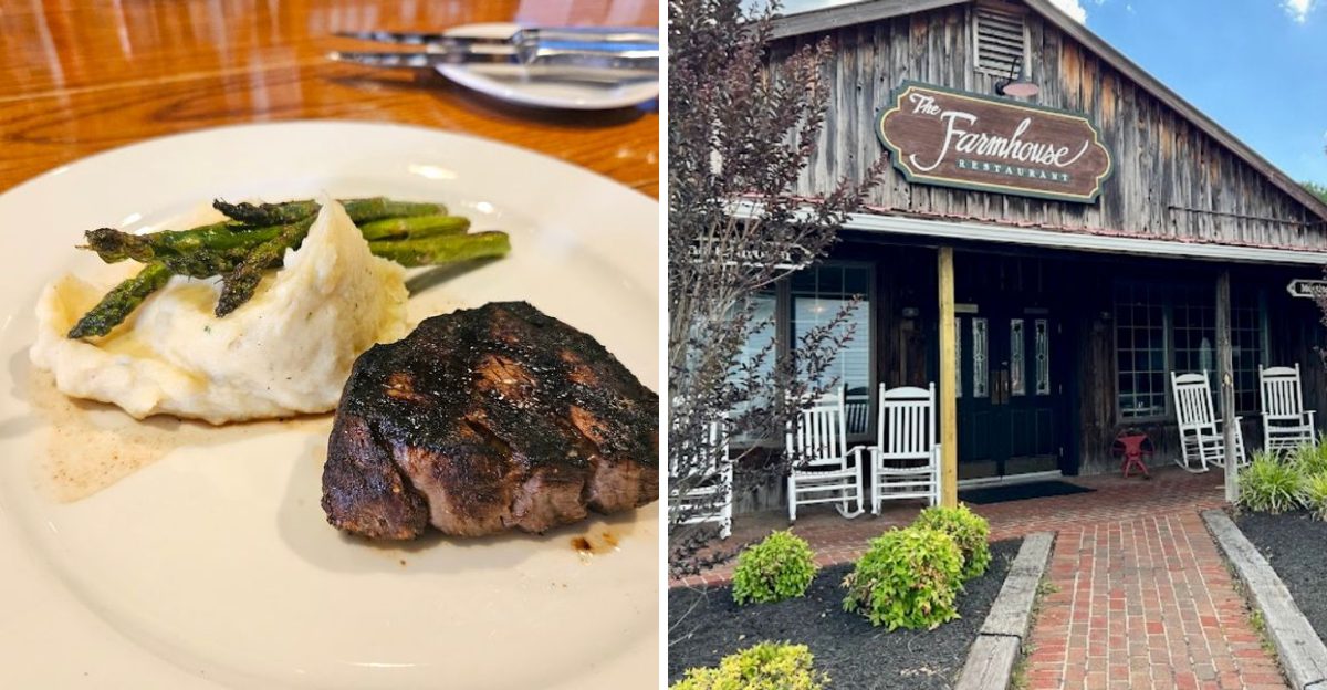 The steak at this rustic Virginia restaurant is truly unforgettable