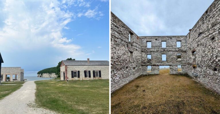 This 1-Mile Trail In Michigan Takes You To A Haunting 19th-Century Ghost Town