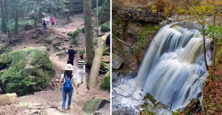 This 1.4-Mile Trail In Ohio Takes You To A Beautiful Secret Waterfall