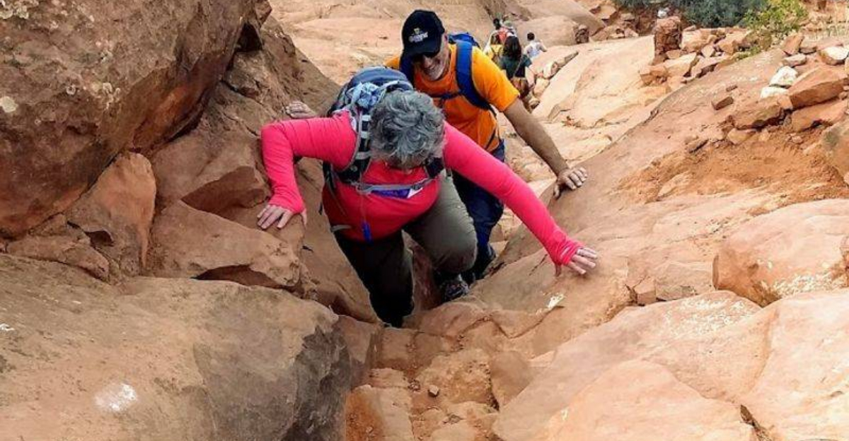 This Arizona red rock hike under the moonlight is nothing short of magical