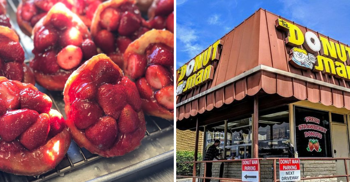 This California bakery is known for its incredibly delicious strawberry donut