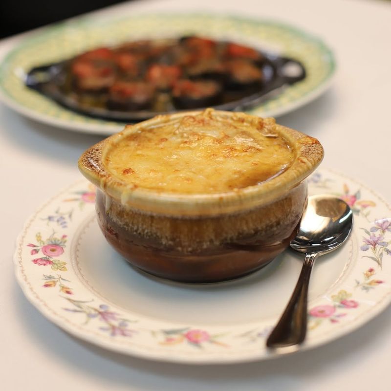 The Famous French Onion Soup