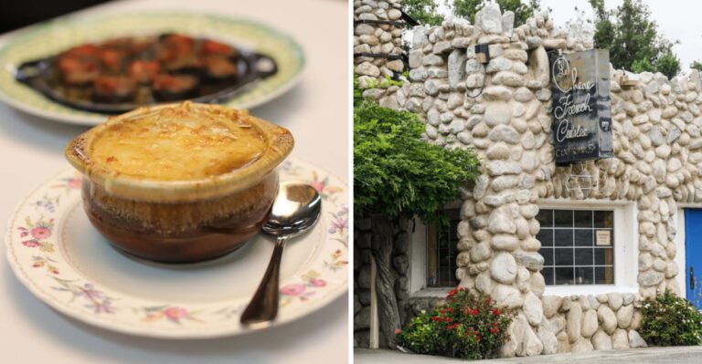 This California spot is known for its incredible French onion soup