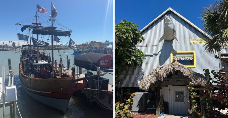 This Florida boardwalk village was born from a hurricane and still feels like a pirate story come to life