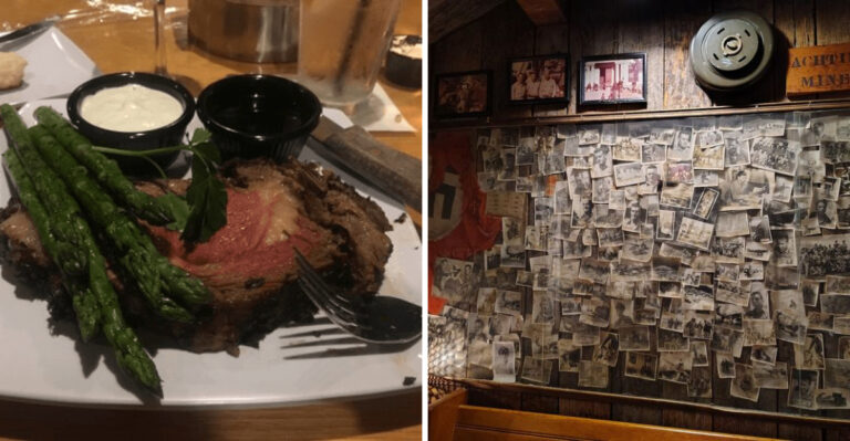 This Georgia restaurant with a WWII theme is famous for its prime rib