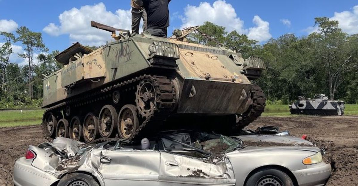 This Hidden Florida Adventure Park Lets You Drive a 17 Ton Tank
