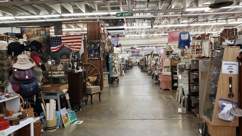 The Sheer Size of Factory Antique Mall Will Blow Your Mind
