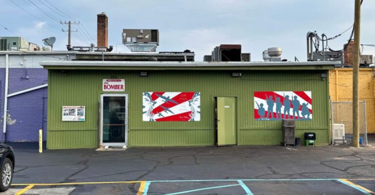 This Michigan Diner Hides A Small WWII Museum Inside