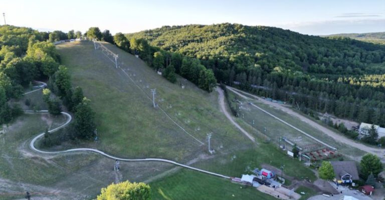This Michigan Mountain Coaster Is Perfect For Anyone Who Loves A Thrill