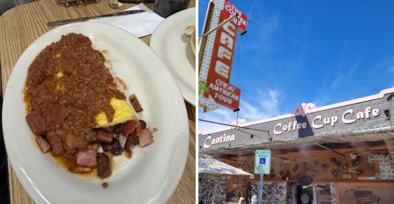 This Nevada roadside diner serves homemade comfort food that keeps regulars coming back for decades