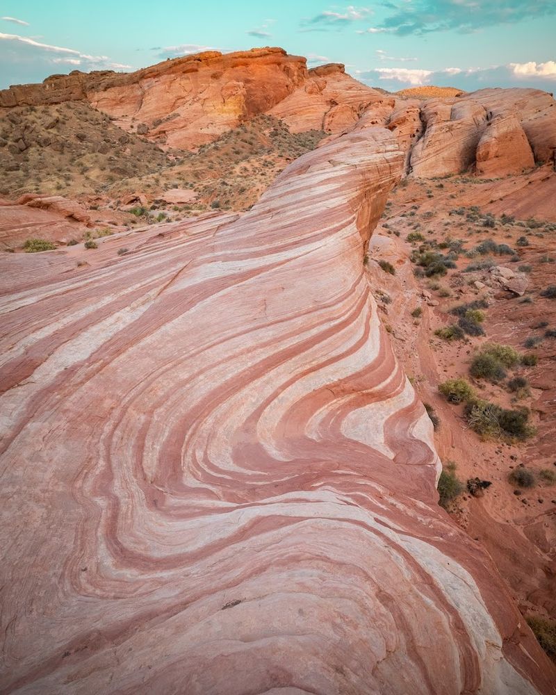 The Fiery Red Sandstone Formations That Give the Park Its Name
