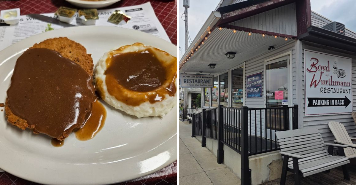 This Ohio Amish style restaurant is known for its incredible chicken fried steak