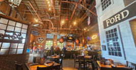 This Ohio restaurant with a garage theme is perfect for car lovers