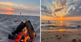 This beautiful Michigan lake beach is a hidden gem few people know