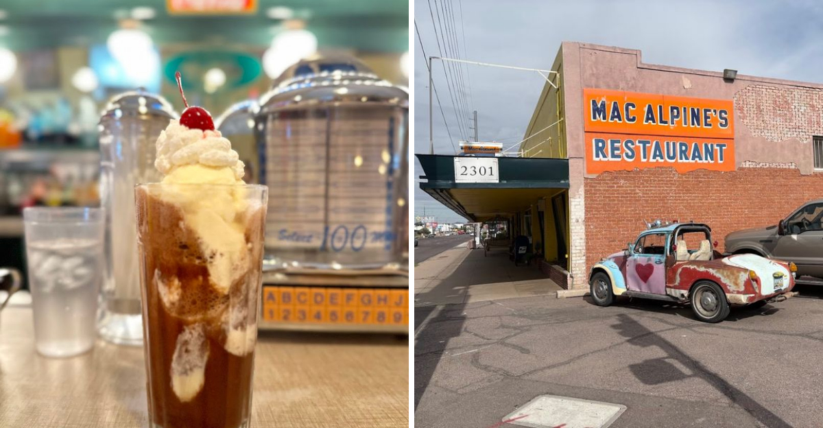 This classic Arizona diner is known for its amazing milkshakes