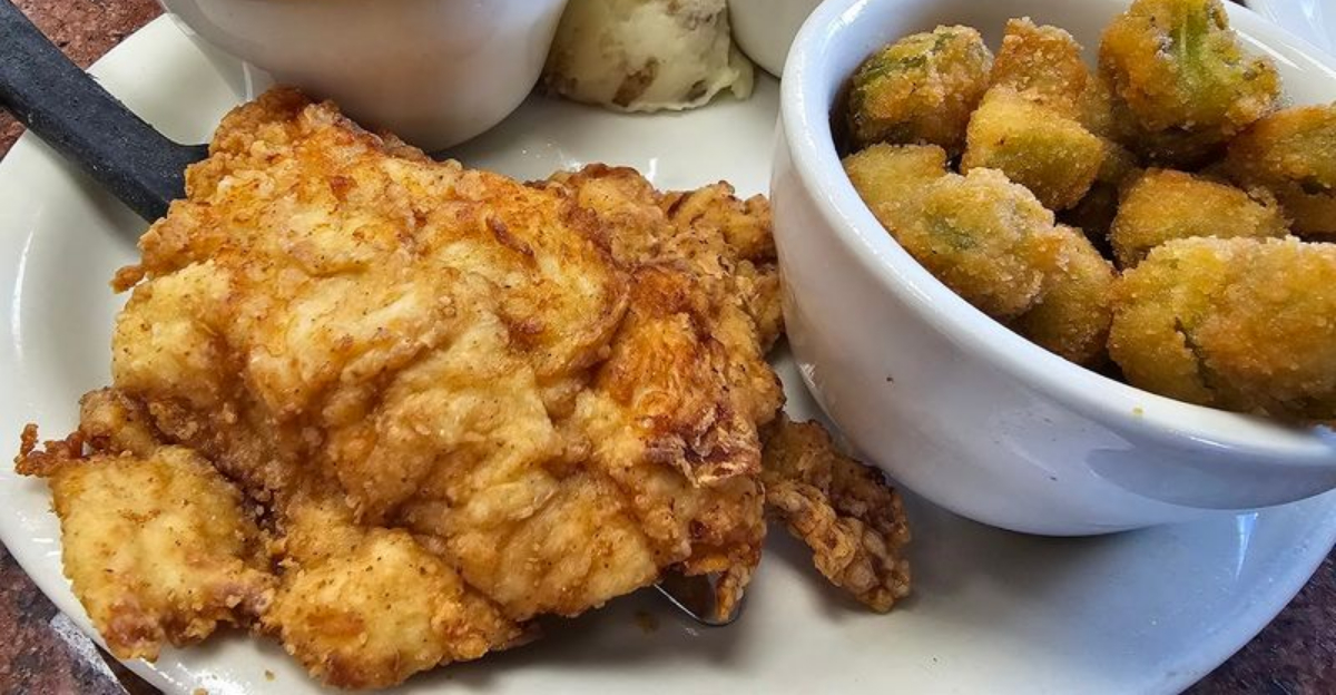 This classic Texas diner makes you feel right at home from the moment you walk in