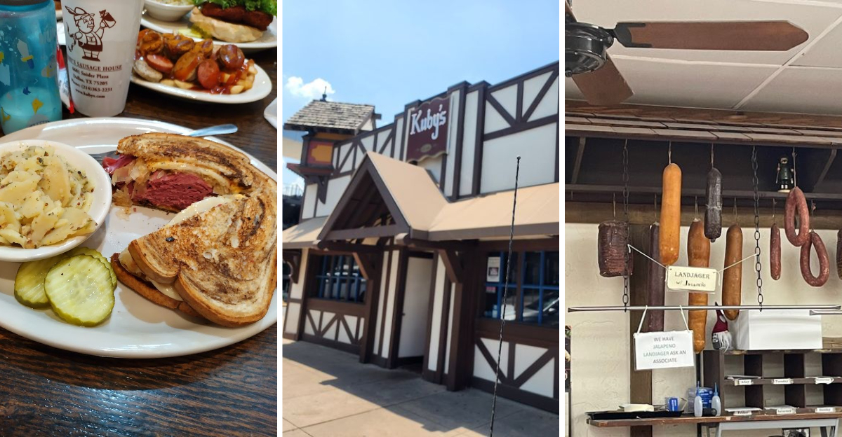 This classic Texas restaurant is known for its incredible Reuben sandwich