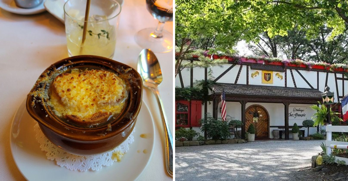 This classic Virginia restaurant is known for its incredible French onion soup