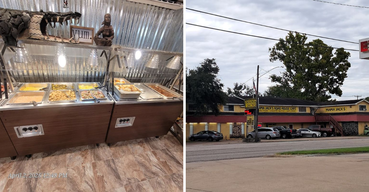 This cozy Texas restaurant is known for its incredible all you can eat buffet