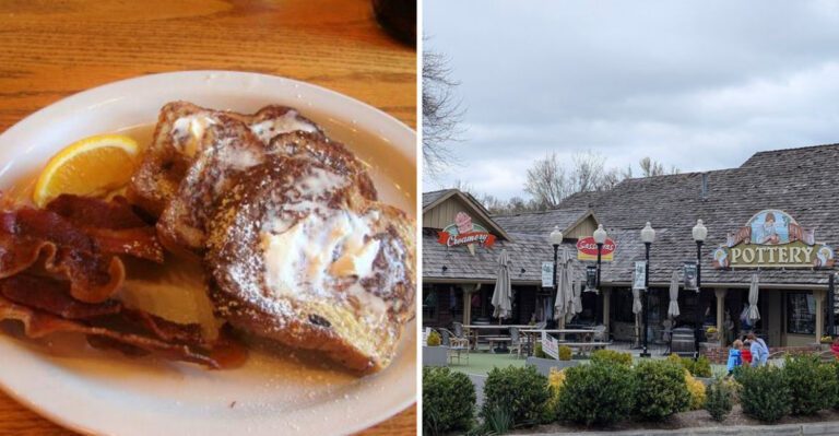This down-to-earth Tennessee diner draws visitors from across the state for its French toast