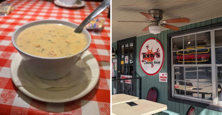 This famous clam chowder spot draws visitors from across Florida