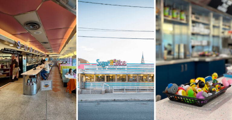 This fun Ohio diner serves tasty meals with a free rubber duck on the side