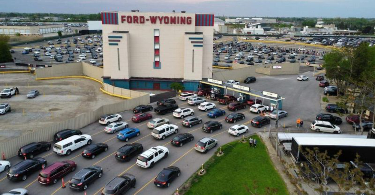 This huge drive in theater in Michigan lets you experience the magic of the 1950s