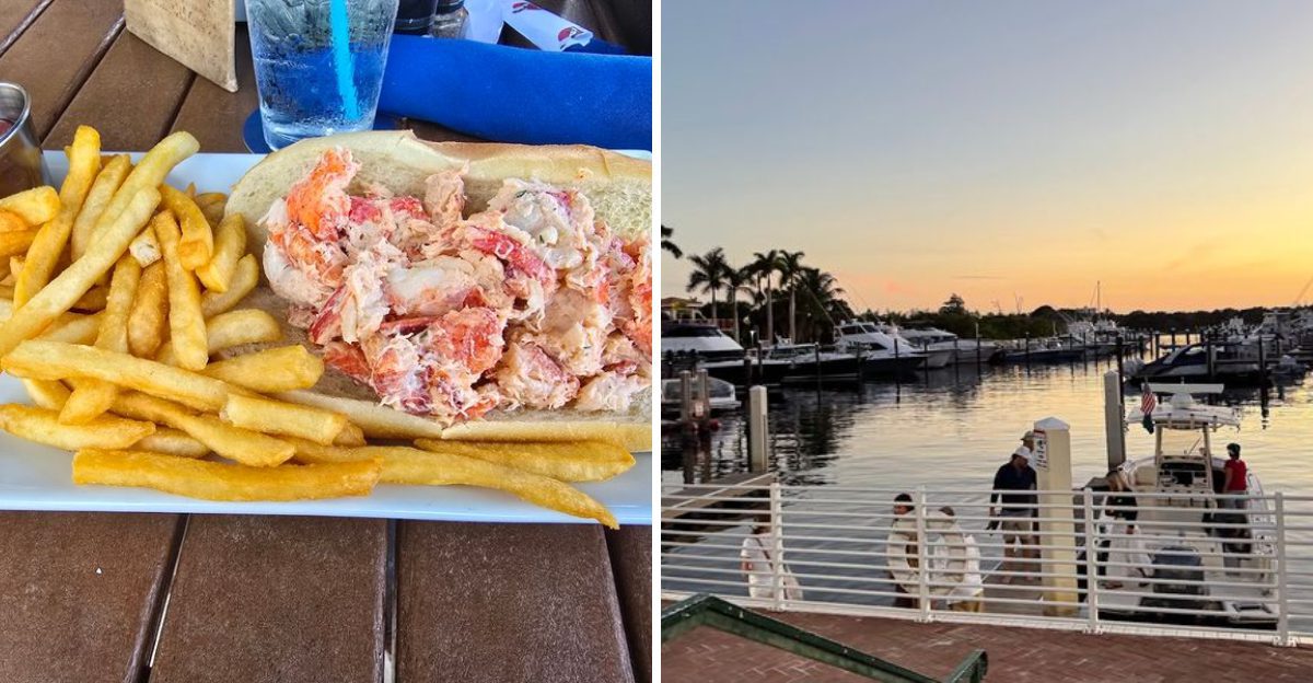 This low key Florida dive bar serves what many call the best lobster roll