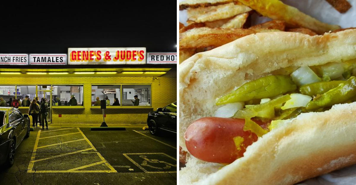 This low key Illinois hot dog stand has been a local favorite for decades