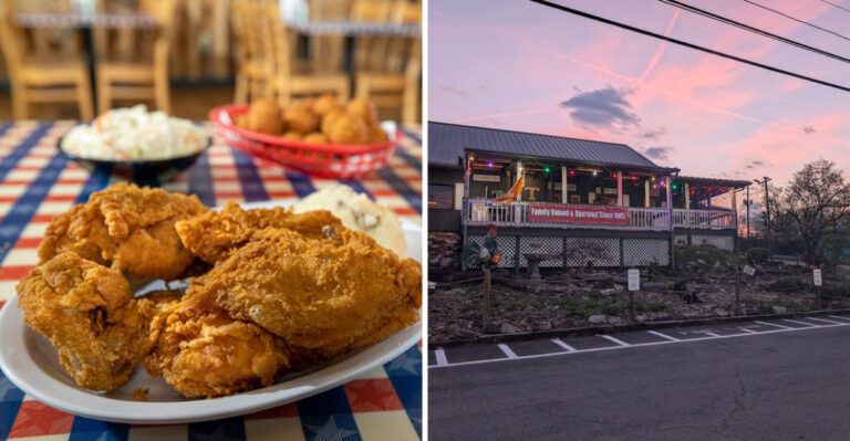 This no-frills Tennessee restaurant serves fried chicken that’s truly unforgettable