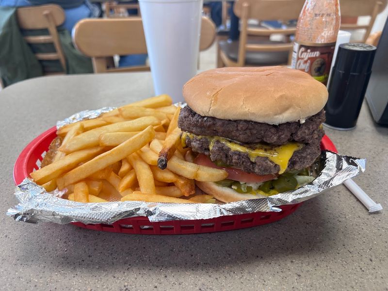 This no-frills Texas spot serves massive cheeseburgers worth traveling for 2 The Legendary Half-Pound Patty That Started It All