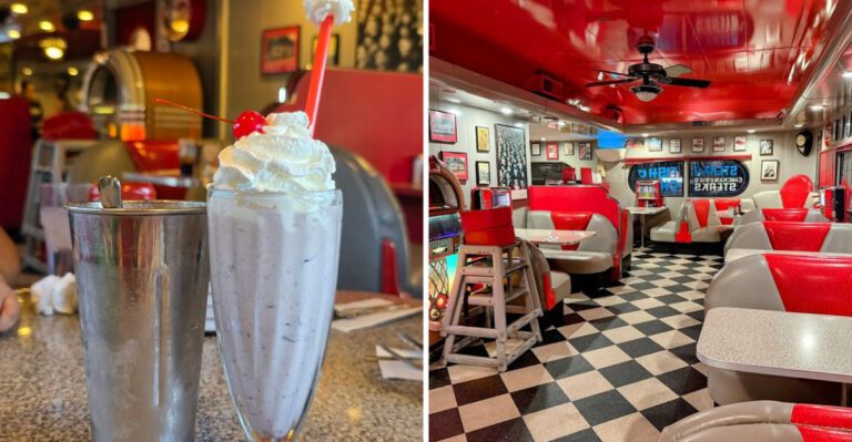 This old-school Arizona diner draws visitors for its incredible milkshakes