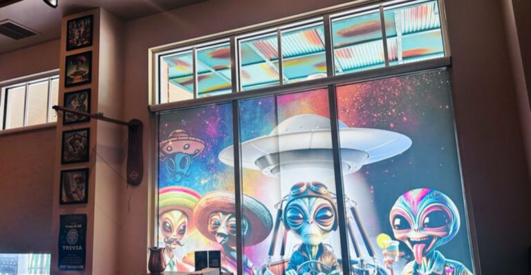 This quirky Florida restaurant has a UFO theme we can’t get enough of