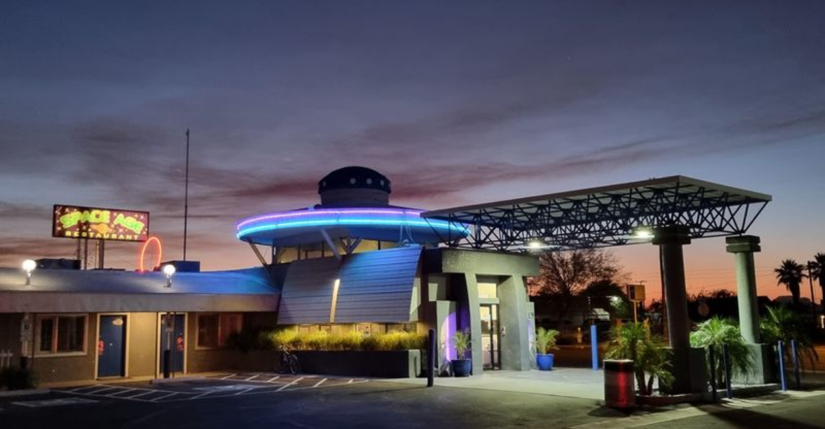 This quirky UFO themed diner in Arizona is unlike anything youve seen before