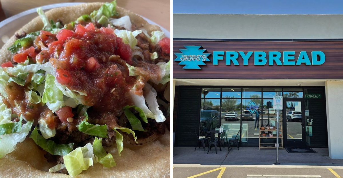 This simple Arizona spot has a Navajo taco that’s absolutely delicious