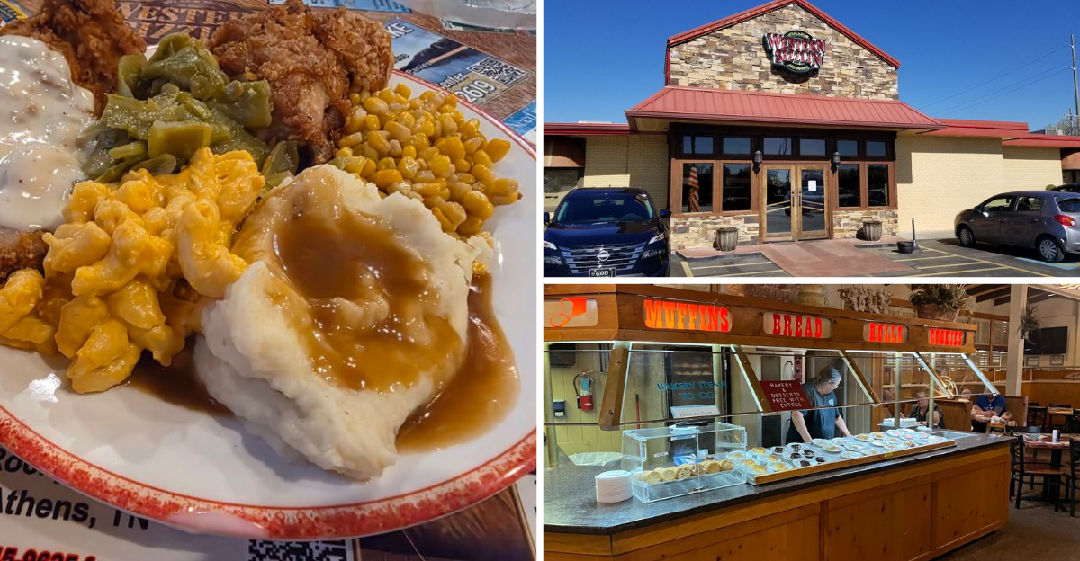 This simple Tennessee buffet is known for its incredible country fried steak