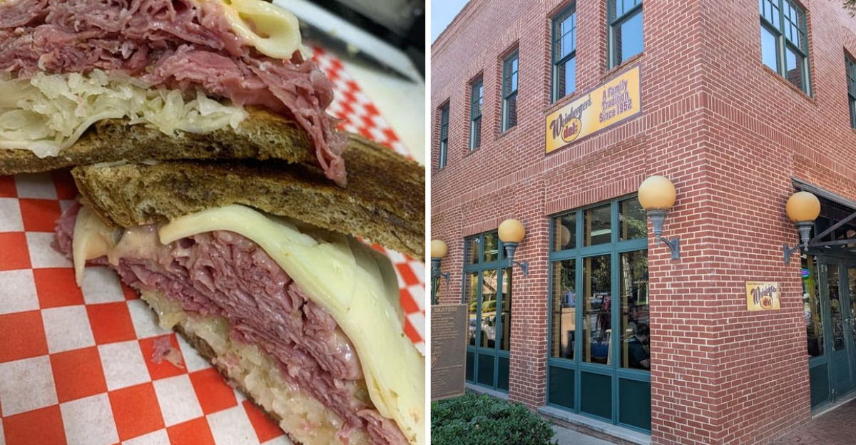 This simple Texas restaurant is known for its incredible Reuben sandwich