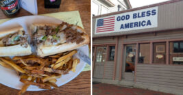 This simple Virginia restaurant is known for its incredible cheesesteaks