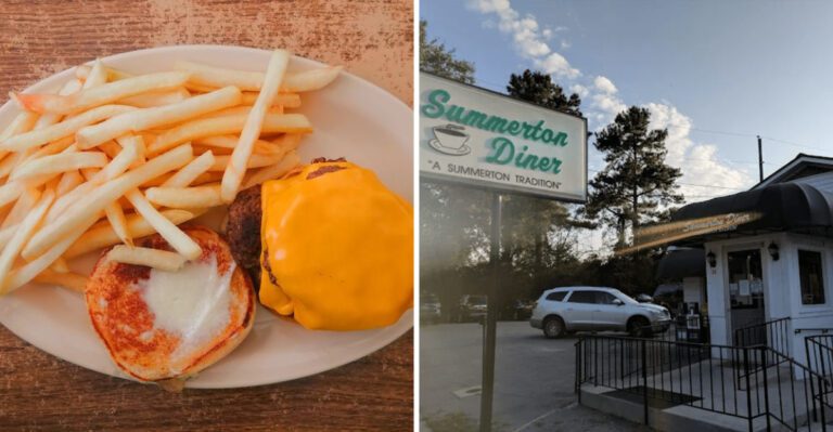 This unassuming South Carolina diner is known for what locals call the best cheeseburgers