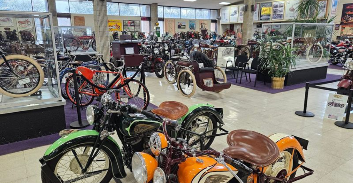 This underrated New York museum features 600 incredible vintage motorcycles