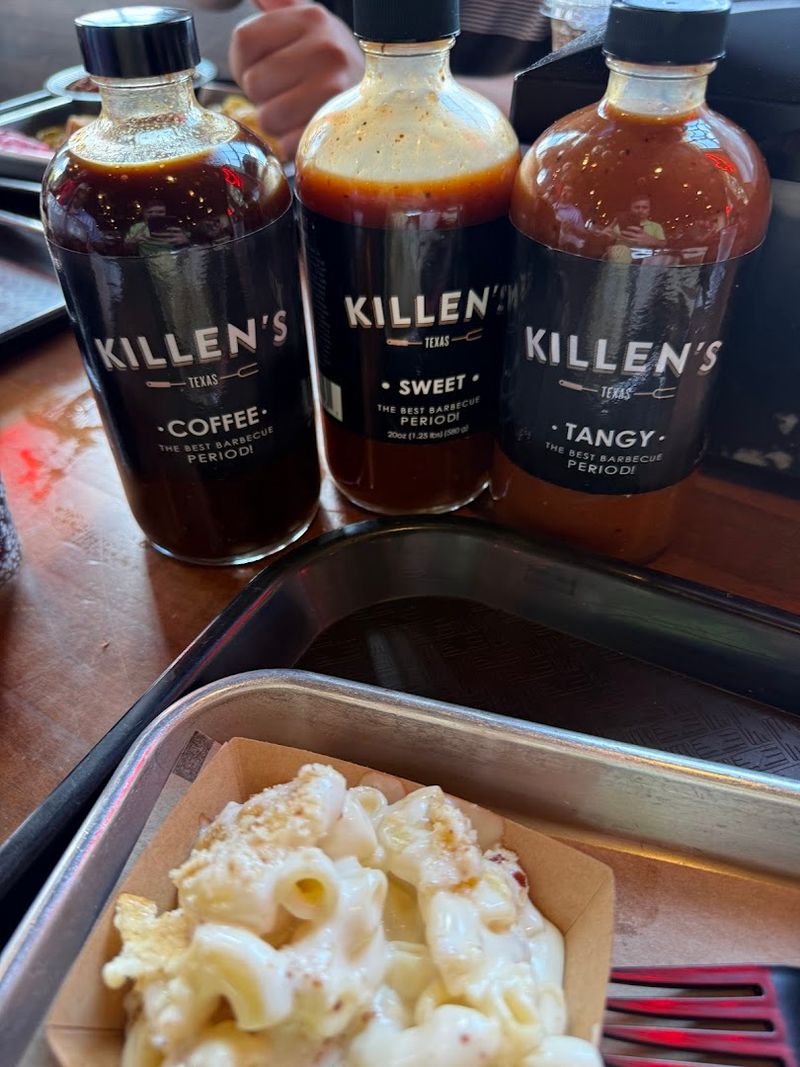 Three Signature BBQ Sauces on Every Table