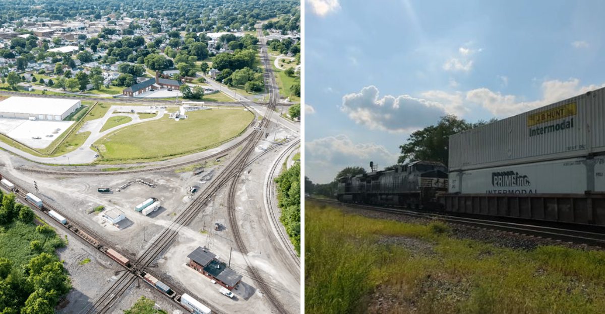 Train lovers will adore this 5 acre rail park in Ohio