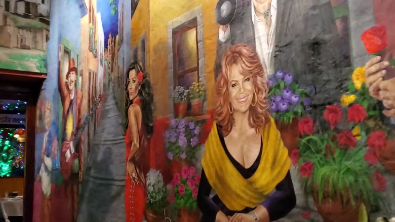 America's Best Enchiladas Are Served At This Historic Texas Cafe 11 The Vibrant Mural Art Throughout the Space