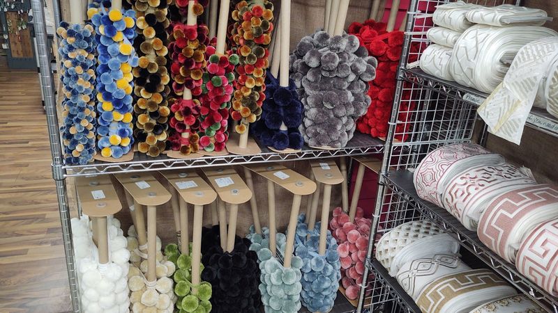 Trims, Fringes, and Decorative Accents Galore